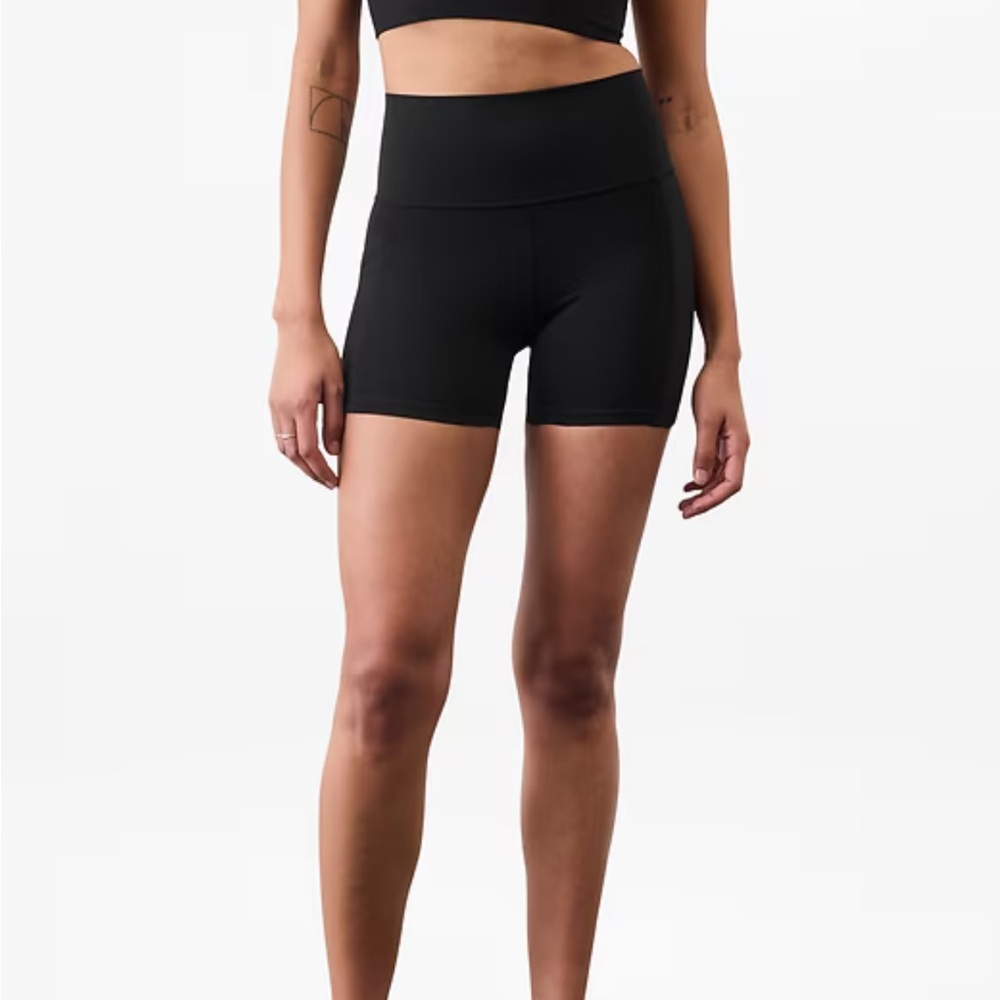 Athleta Black Performance Athletic Shorts